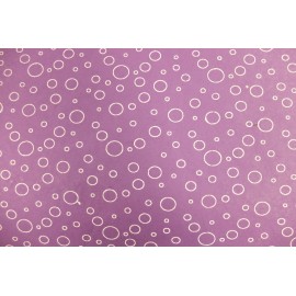 Papier indien violet cercles blancs Papier indien violet cercles blancs