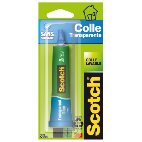 Scotch Tube de colle Gel Lavable 30 ml