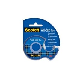 Scotch repositionnable WALL-SAFE
