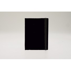 Book 14x20 noir avec élastique