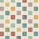 Papier imprimé Alphabet