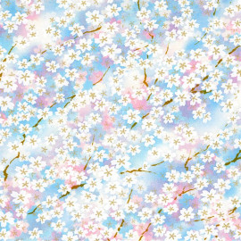 Sakura Fond Bleu