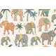 Papier imprimé Eléphant