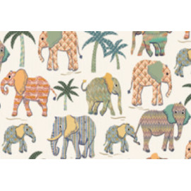 Papier imprimé Eléphant