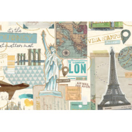 Papier imprimé Voyage Papier imprimé Voyage