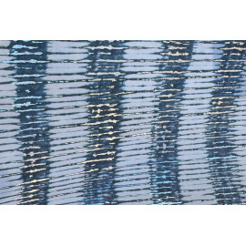 Papier Fait Main Motifs Bleu et Blanc