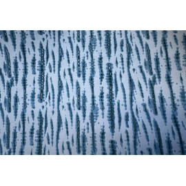 Papier Fait Main Lignes Bleues