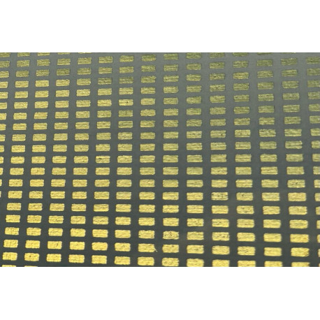 Papier Fait Main Dazzle Doré sur Cément