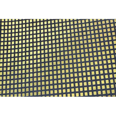 Papier Fait Main Dazzle Doré sur Noir