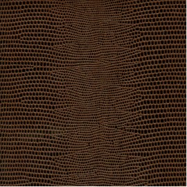 Papier cuir lézard marron 68,5x100 cm