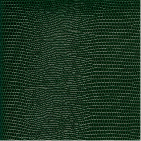 Papier cuir lézard vert foncé 68,5x100 cm