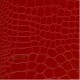 Papier cuir croco rouge 68,5x100 cm